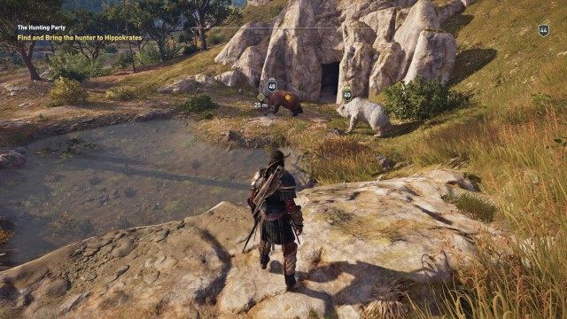 Find and Bring the hunter to Hippokrates