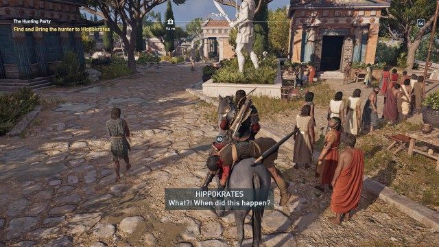 Find and Bring the hunter to Hippokrates
