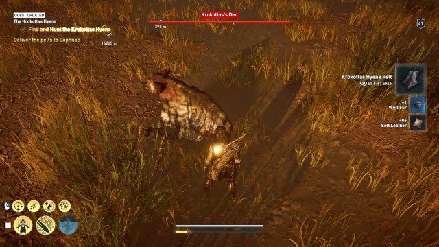 Find and Hunt the Krokottas Hyena