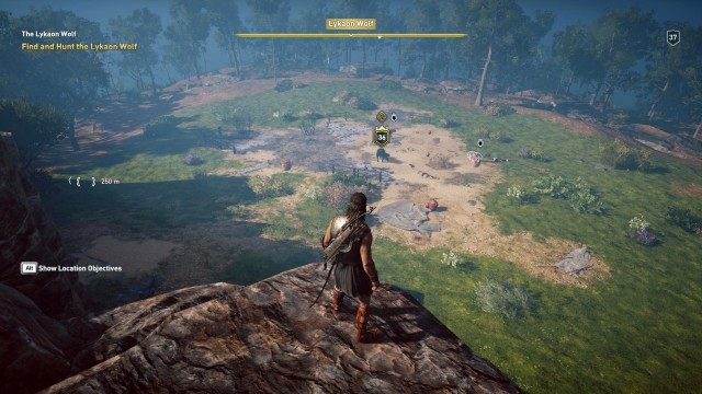 Find and Hunt the Lykaon Wolf
