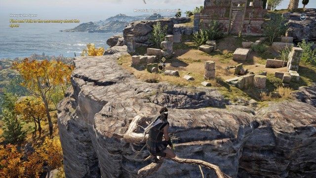 Find and Talk to the mercenary about the spear