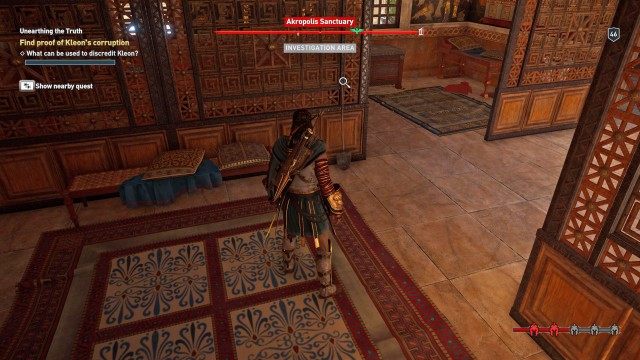 Find proof of Kleon's corruption