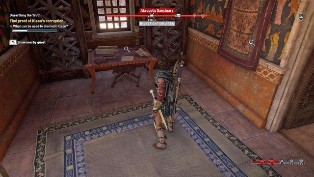 Find proof of Kleon's corruption