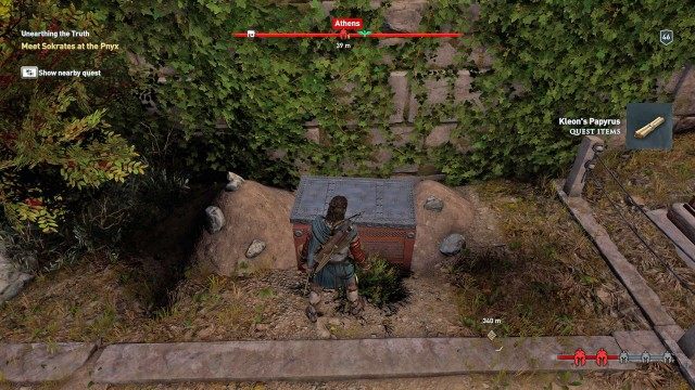 Find proof of Kleon's corruption