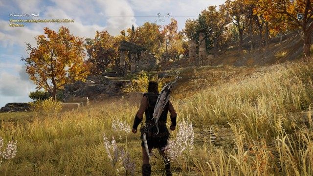 Find the missing hunters in the hills of Mytilene