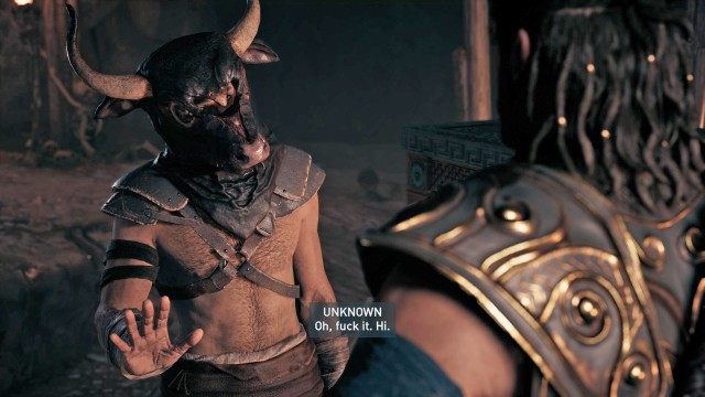 Interrogate the "Minotaur" about the ambush