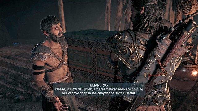 Interrogate the "Minotaur" about the ambush