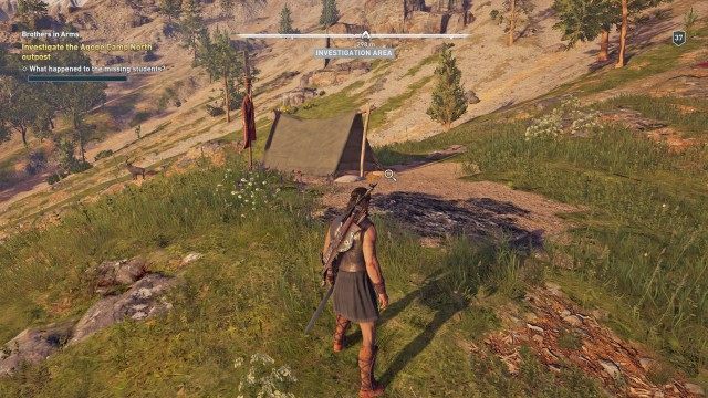 Investigate the Agoge Camp North outpost