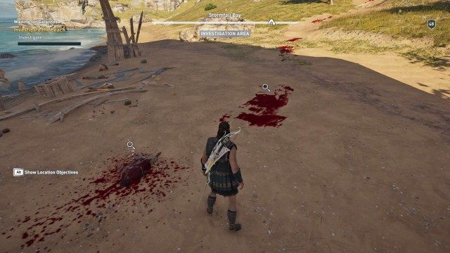 Investigate the beach