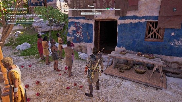 Investigate the graffiti