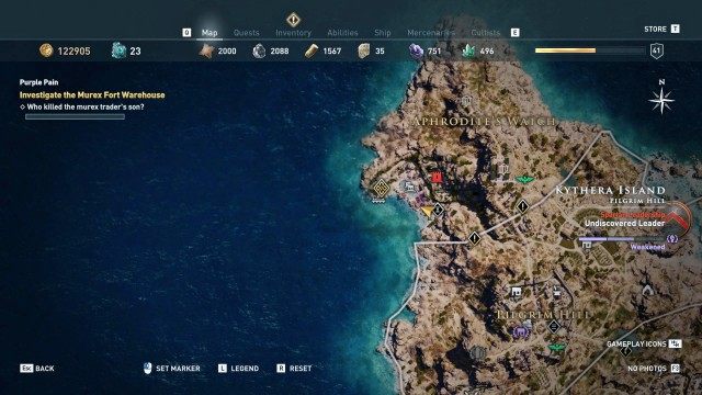 Investigate the Murex Fort Warehouse