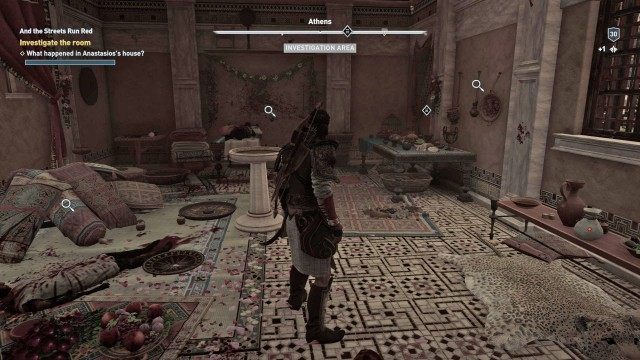 Investigate the room