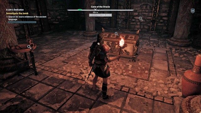 Investigate the tomb