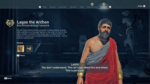 Uncover and assassinate the Peloponnesian League branch 0/6