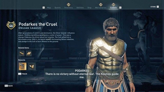 Uncover and assassinate the Delian League branch 0/6  