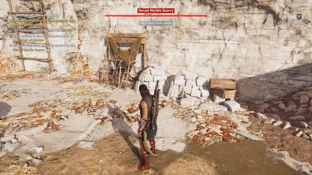 Kill the Spartan traitor and destroy the Weapon Racks 0/5