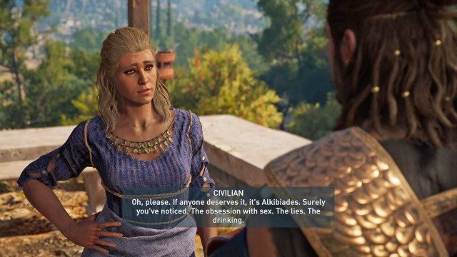 Meet Alkibiades's future wife