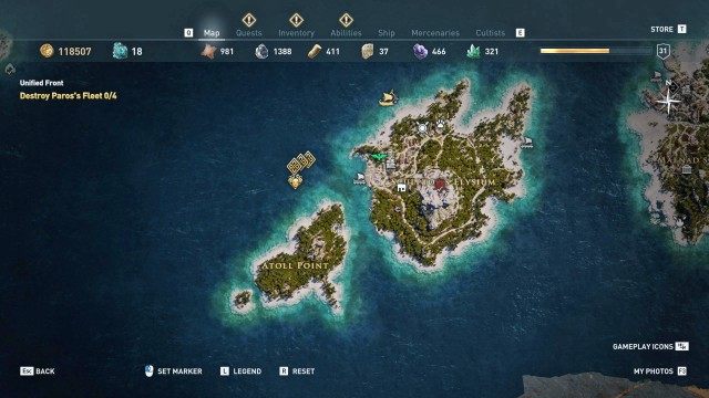 Destroy Paros's Fleet 0/4