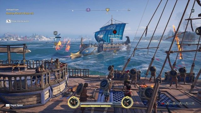 Destroy Paros's Fleet 0/4
