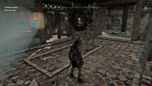 Open the door