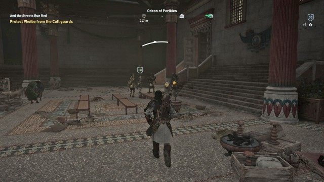 Protect Phoibe from the Cult guards