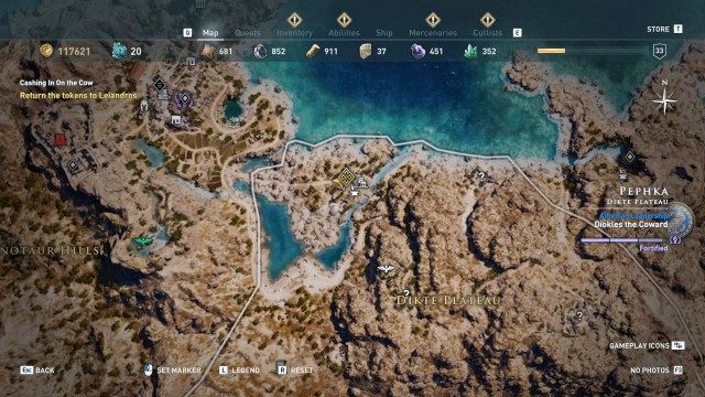 Return the tokens to Leiandros