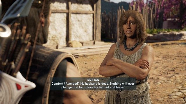 Return to the woman