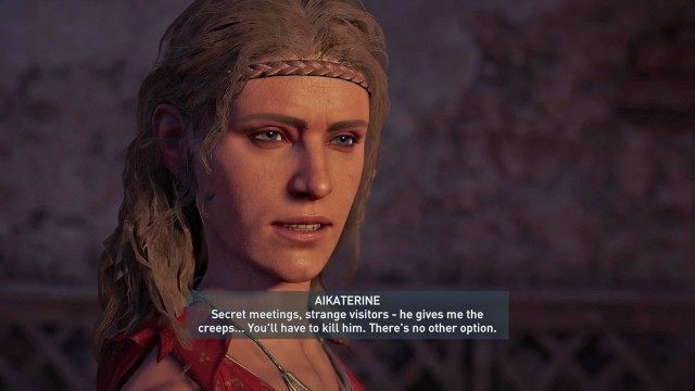 Talk to Aikaterine
