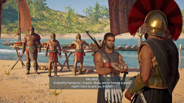 Talk to Kalibos