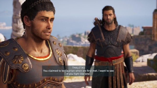 Talk to Thaletas