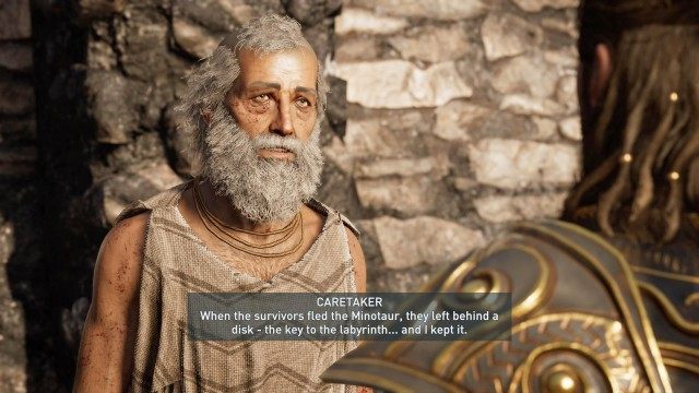 Talk to the caretaker about Ardos