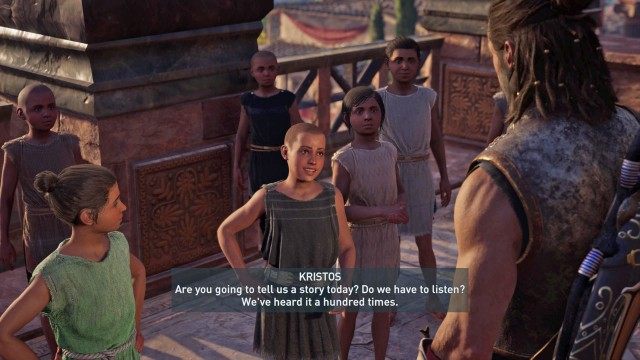 Talk to the children about Perseus