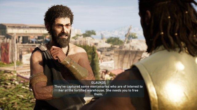 Talk to the harbormaster in Skandeia Harbor about aiding Diona