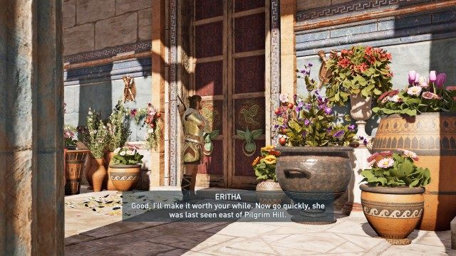 Talk to the high priestess about the traitor