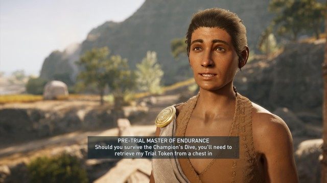 Talk to the Pre-Trial Master of Endurance