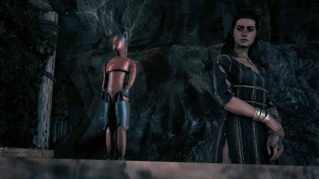 Talk to the rebels in the hideout about Kyra