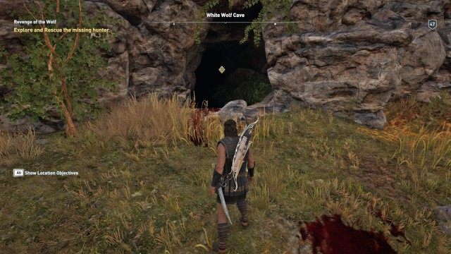 Track the missing hunter in the forest