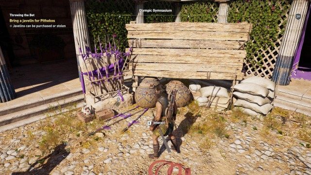 Bring a javelin for Pithekos
