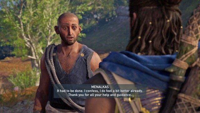 Talk to Menalkas