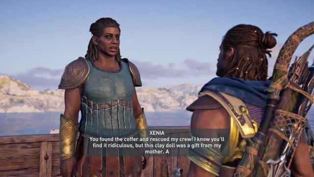 Deliver the old coffer to Xenia