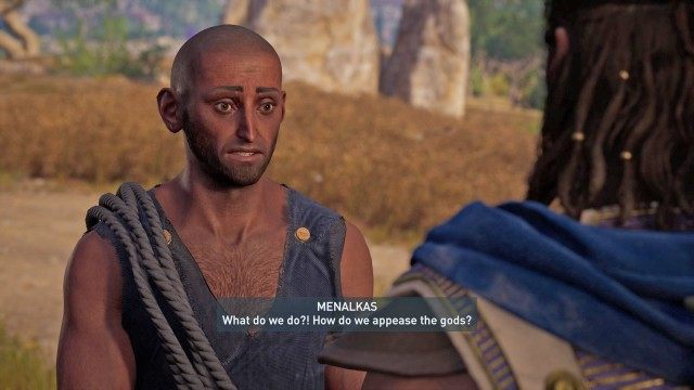 Talk to Menalkas