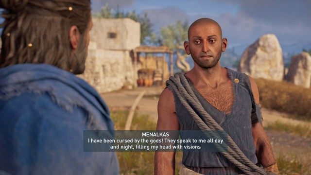Talk to Menalkas