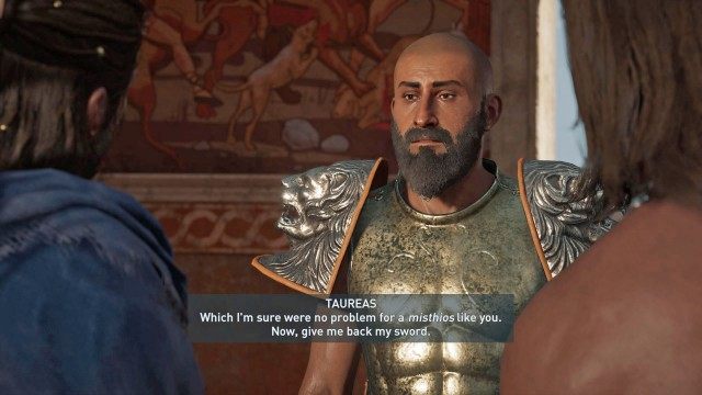 Talk to the commander