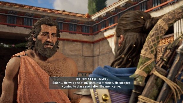 Interrogate Euthymos
