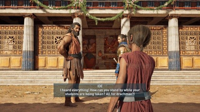 Interrogate Euthymos
