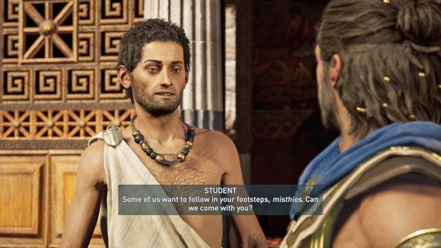 Interrogate Euthymos