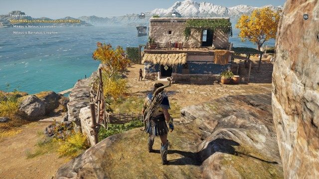 Meet Mikkos in the house north of Myrina