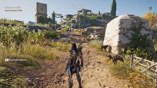 Reach Karpos's Villa