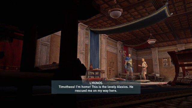 Bring Lykinos to his father's house
