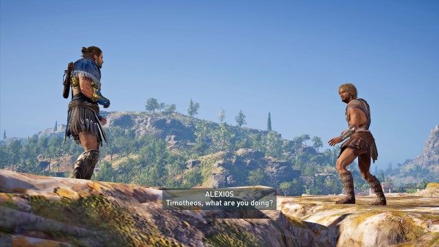Defeat Timotheos in the sparring match